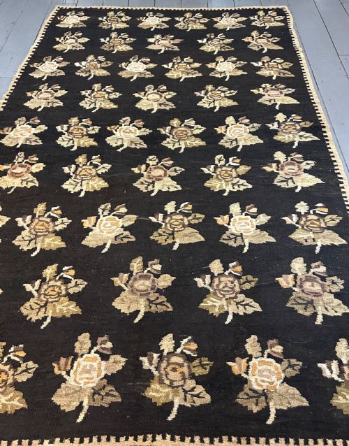 UKRAINIAN WOOL KILIM CIRCA 1890 344M X 228M - ADDITIONAL PHOTO 11