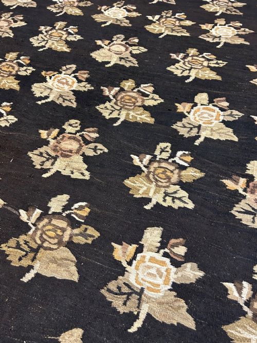 UKRAINIAN WOOL KILIM CIRCA 1890 344M X 228M - ADDITIONAL PHOTO 2