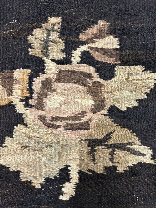 UKRAINIAN WOOL KILIM CIRCA 1890 344M X 228M - ADDITIONAL PHOTO 5