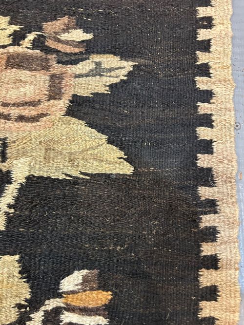 UKRAINIAN WOOL KILIM CIRCA 1890 344M X 228M - ADDITIONAL PHOTO 8