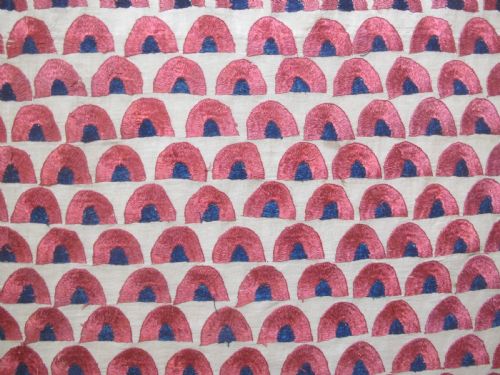 UNUSUAL SINDH EMBROIDERED SHAWL PAKISTAN CIRCA 1880 210M X 124M - ADDITIONAL PHOTO 2