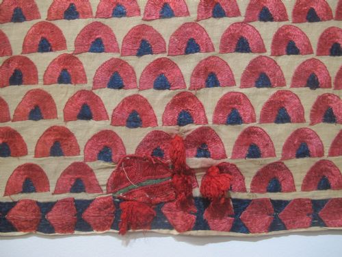 UNUSUAL SINDH EMBROIDERED SHAWL PAKISTAN CIRCA 1880 210M X 124M - ADDITIONAL PHOTO 4