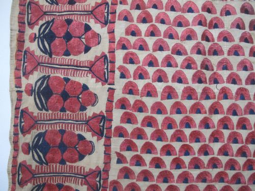 UNUSUAL SINDH EMBROIDERED SHAWL PAKISTAN CIRCA 1880 210M X 124M - ADDITIONAL PHOTO 5