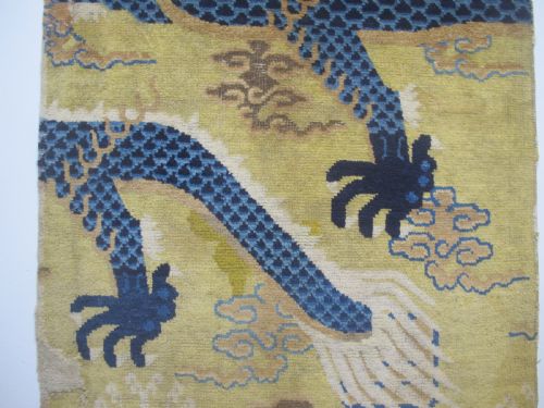 NINGSHIA PILLAR RUG NORTHERN CHINESE MID19TH CENTURY 162M X 072M - ADDITIONAL PHOTO 4