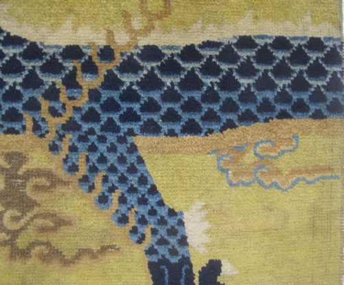 NINGSHIA PILLAR RUG NORTHERN CHINESE MID19TH CENTURY 162M X 072M - ADDITIONAL PHOTO 8