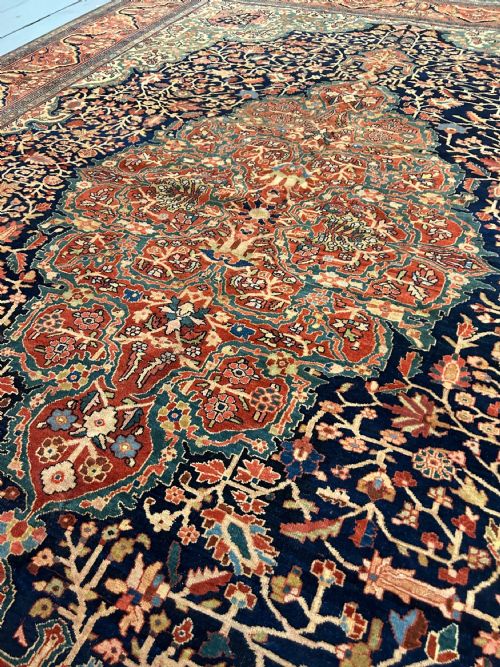 FINE FEREGHAN CARPET PERSIA CIRCA 1890 363M X 273M - ADDITIONAL PHOTO 2