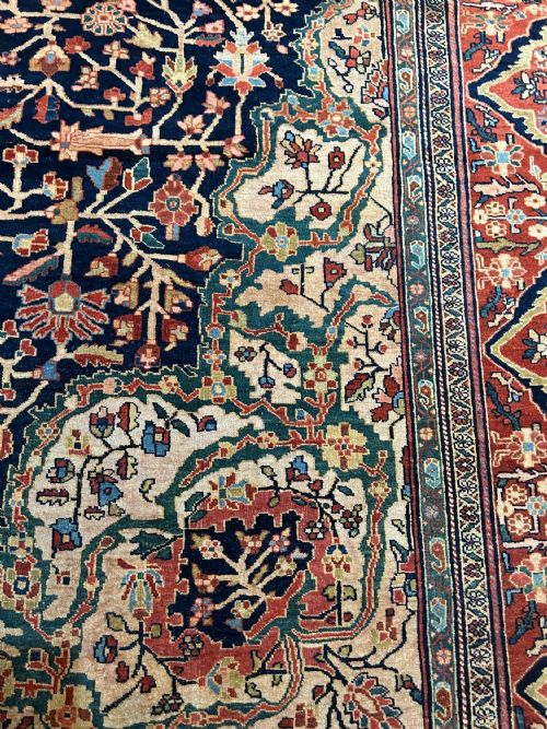 FINE FEREGHAN CARPET PERSIA CIRCA 1890 363M X 273M - ADDITIONAL PHOTO 5