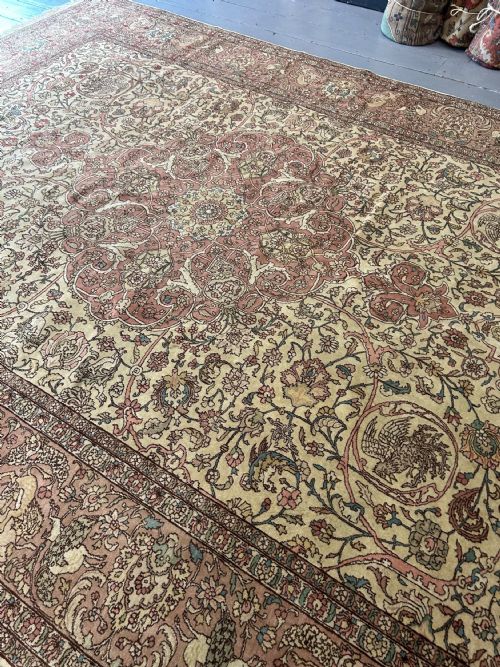 BENLIAN TABRIZ CARPET NORTHWEST PERSIA CIRCA 1930 393M X 298M - ADDITIONAL PHOTO 2