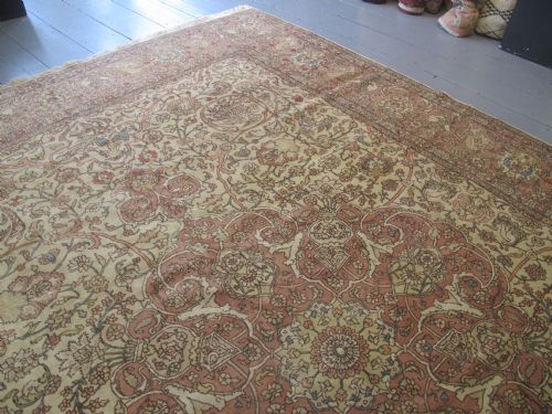 BENLIAN TABRIZ CARPET NORTHWEST PERSIA CIRCA 1930 393M X 298M - ADDITIONAL PHOTO 10