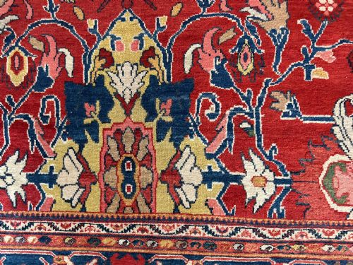 SULTANABAD CARPET PERSIA CIRCA 1890 370M X 300M - ADDITIONAL PHOTO 4
