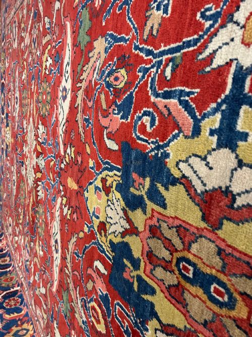 SULTANABAD CARPET PERSIA CIRCA 1890 370M X 300M - ADDITIONAL PHOTO 7