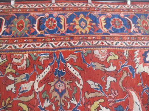 SULTANABAD CARPET PERSIA CIRCA 1890 370M X 300M - ADDITIONAL PHOTO 8