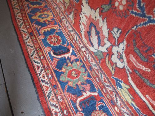 SULTANABAD CARPET PERSIA CIRCA 1890 370M X 300M - ADDITIONAL PHOTO 9
