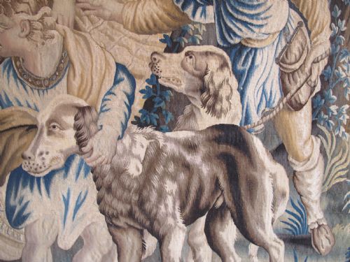 FINE BIBLICAL AUBUSSON TAPESTRY LATE 17TH CENTURY 240M X 315M - ADDITIONAL PHOTO 9