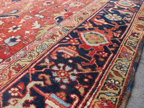 HERIZ CARPET WITH ALLOVER DESIGN CIRCA 1890 360M X 250M - ADDITIONAL PHOTO 6