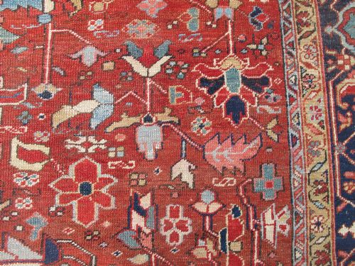 HERIZ CARPET WITH ALLOVER DESIGN CIRCA 1890 360M X 250M - ADDITIONAL PHOTO 8