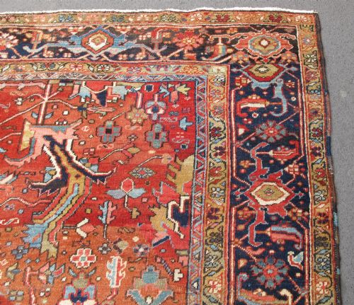 HERIZ CARPET WITH ALLOVER DESIGN CIRCA 1890 360M X 250M - ADDITIONAL PHOTO 9