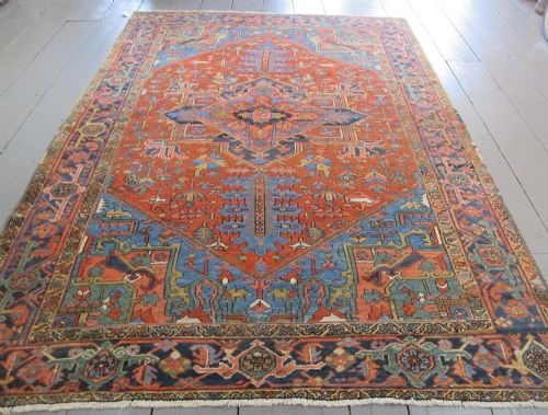 COLOURFUL HERIZ CARPET NORTHWEST PERSIA CIRCA 1890 306M X 232M