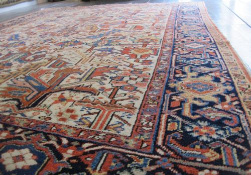IVORY GROUND HERIZ CARPET NORTHWEST PERSIA 290M X 237M - ADDITIONAL PHOTO 1