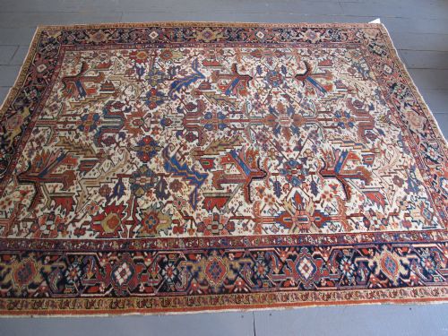 IVORY GROUND HERIZ CARPET NORTHWEST PERSIA 290M X 237M - ADDITIONAL PHOTO 7