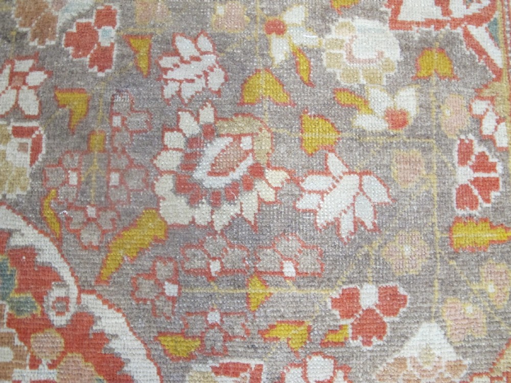 Persian Tabriz Carpet with very subtle colours, 3.45m x 2.42m, Circa 1900 View IV