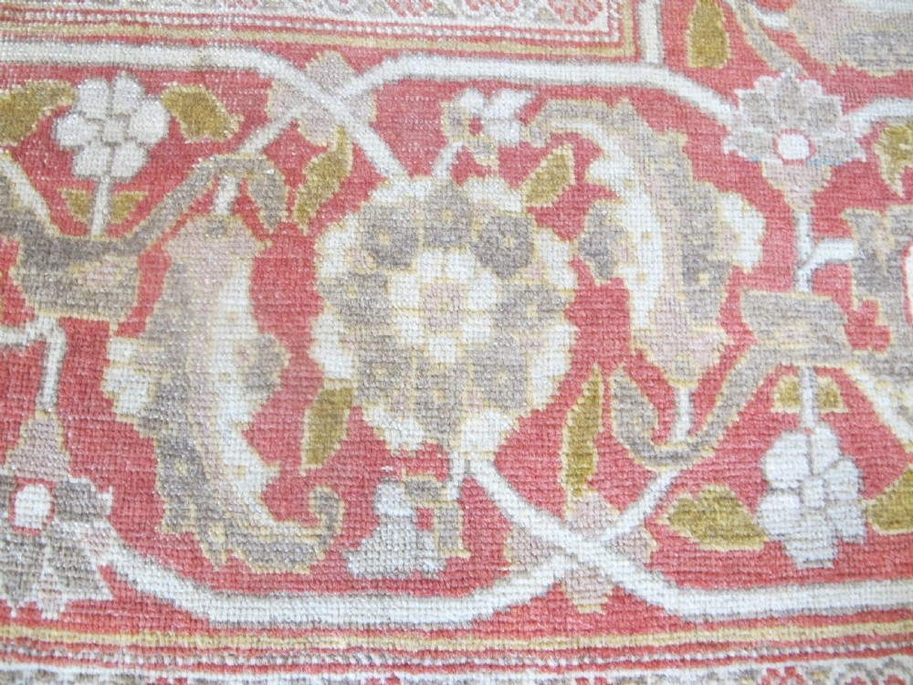 Persian Tabriz Carpet with very subtle colours, 3.45m x 2.42m, Circa 1900 View VII