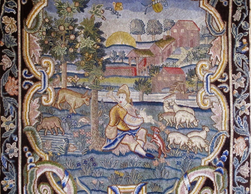 English Embroidery, 18th century View III