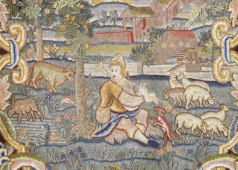 English Embroidery, 18th century View V