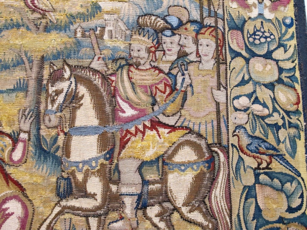 Tapestry Panel Depicting the Meeting of King David and Abigail, Probably Germany, Circa 1600 View V