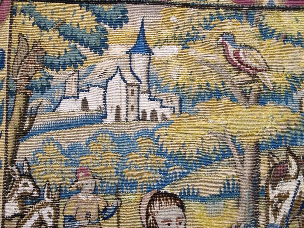 Tapestry Panel Depicting the Meeting of King David and Abigail, Probably Germany, Circa 1600 View VI