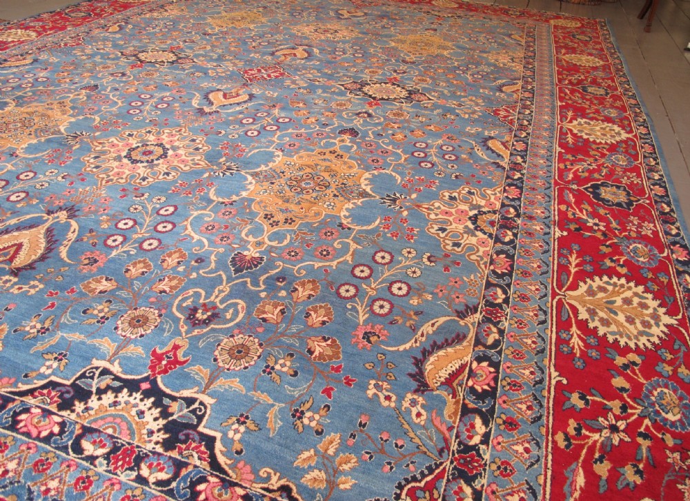 Fine Kirman Carpet 4.95m x 3.42m View VI
