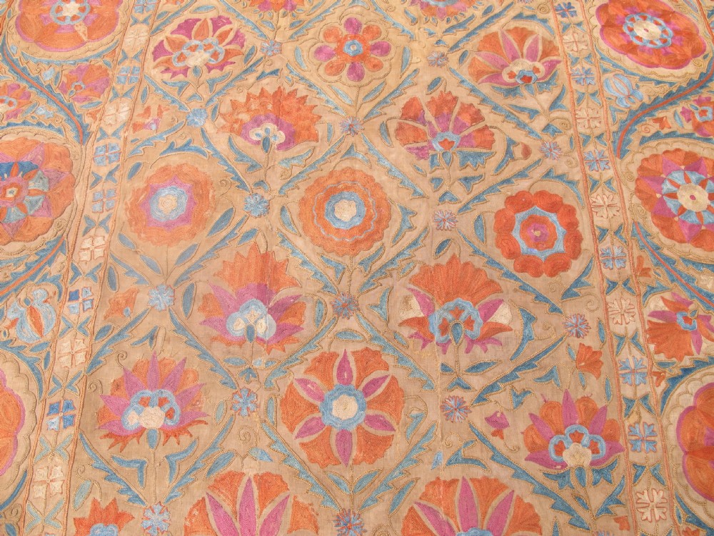 Bokhara Suzani, 1.62m x 1.18m View II