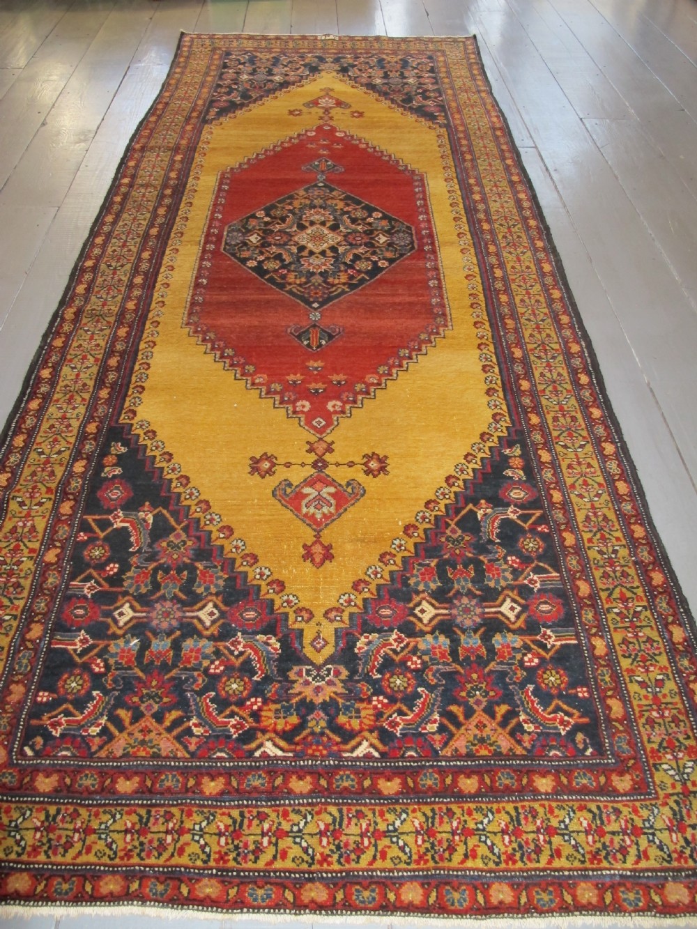 Highly Dramatic Persian Long Carpet 4.00m x 1.51m View VI