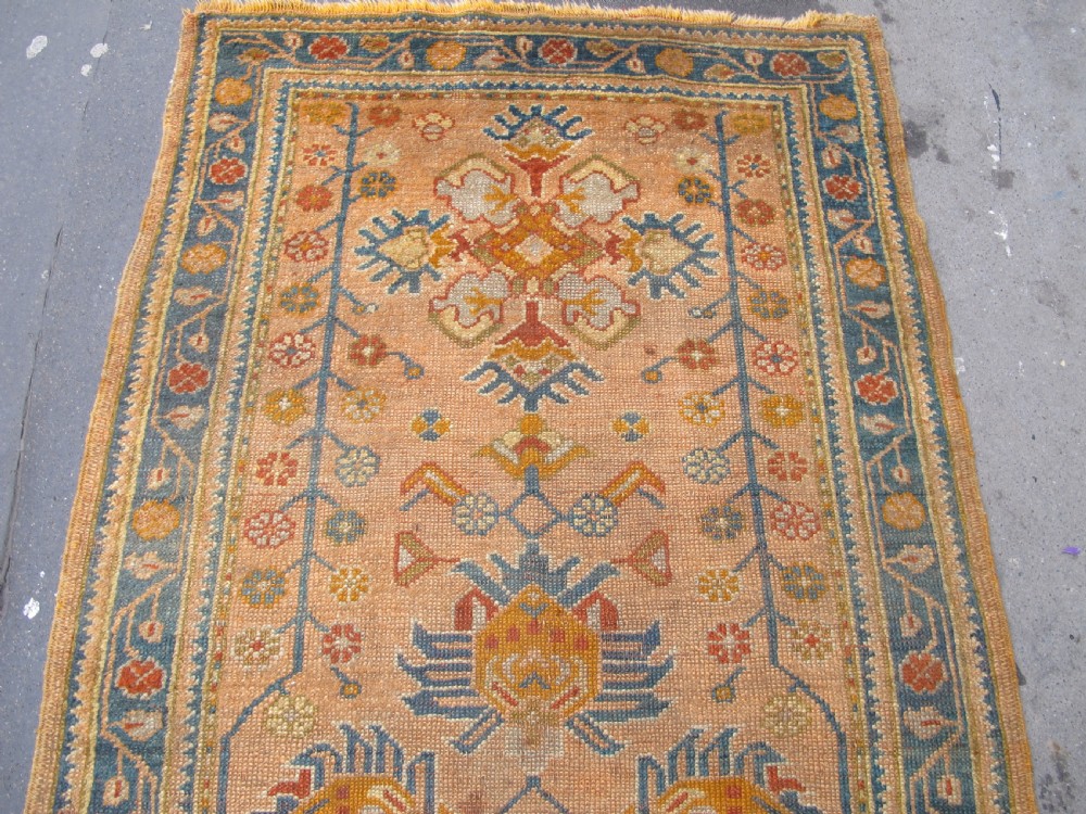 Ushak Rug, Turkey 2.19m x 1.04m (7'2