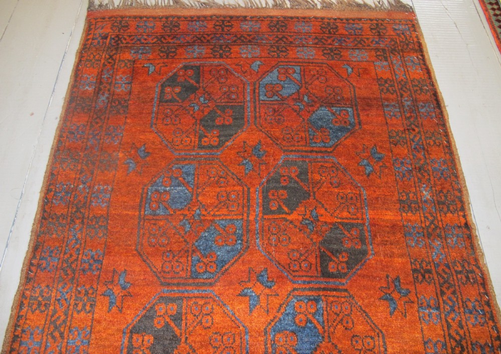 Quirky Afghan Rug 1.95m x 1.20m (6'4