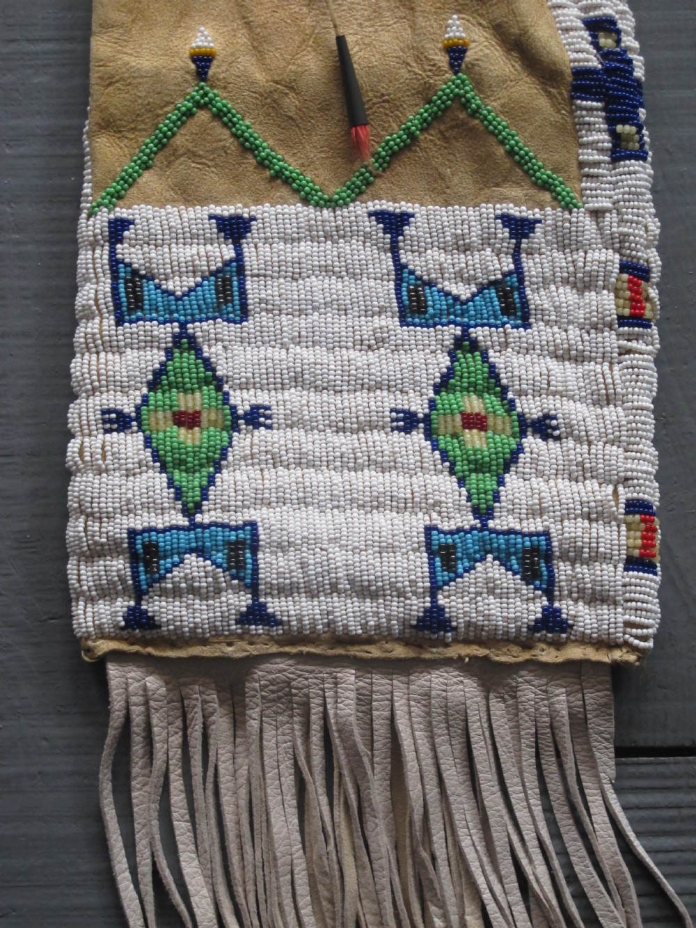 Native American Tobacco Pouch View II