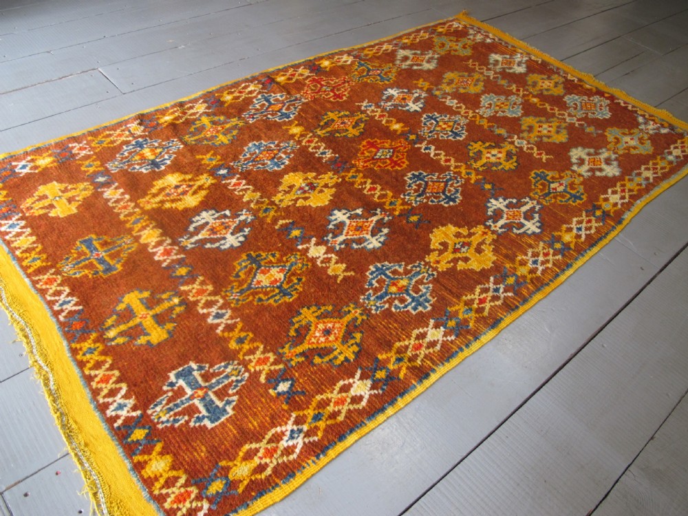Moroccan Rug, circa 1910, 2.40m x 1.44m (7'11