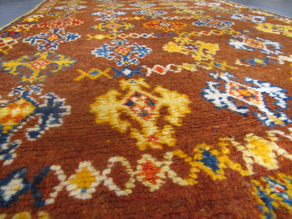 Moroccan Rug, circa 1910, 2.40m x 1.44m (7'11