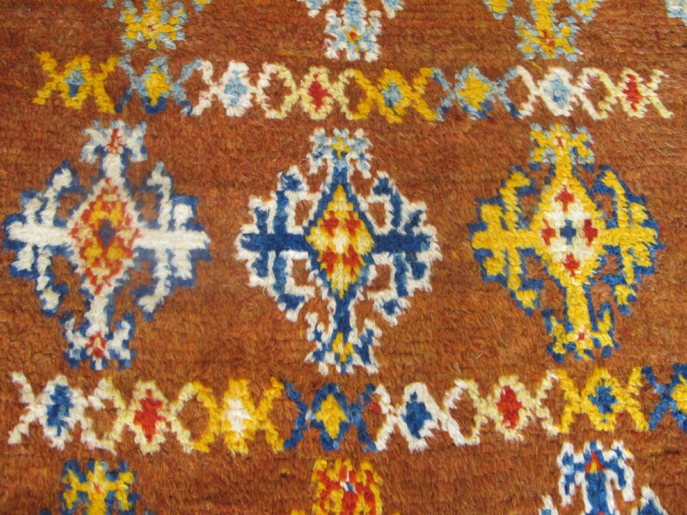 Moroccan Rug, circa 1910, 2.40m x 1.44m (7'11