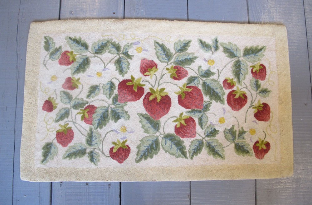 Antique Hook Rug, United States, 100cm x 59cm (3'3