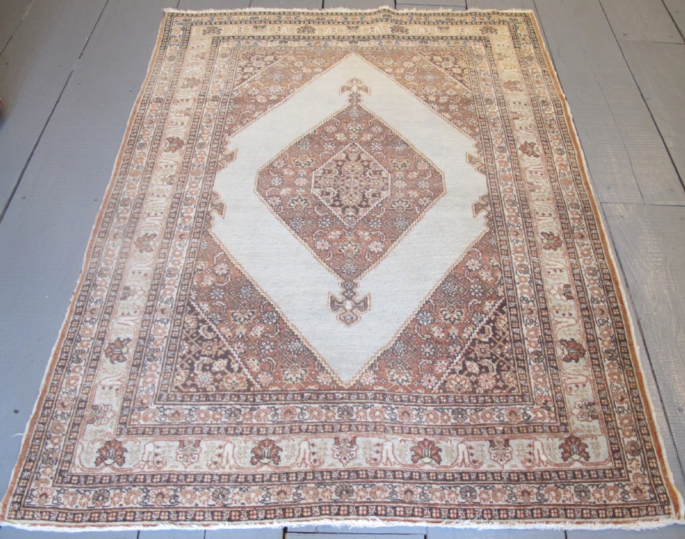 Pale Tabriz Rug, Persia, circa 1900, 1.69m x 1.24m (5'6
