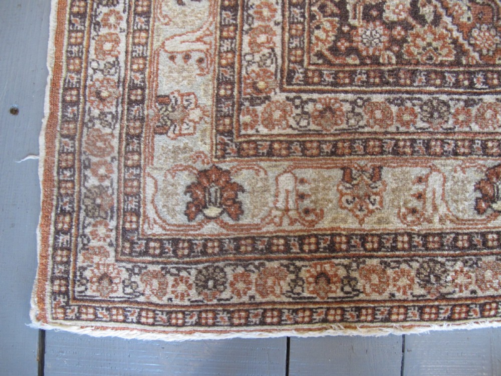 Pale Tabriz Rug, Persia, circa 1900, 1.69m x 1.24m (5'6