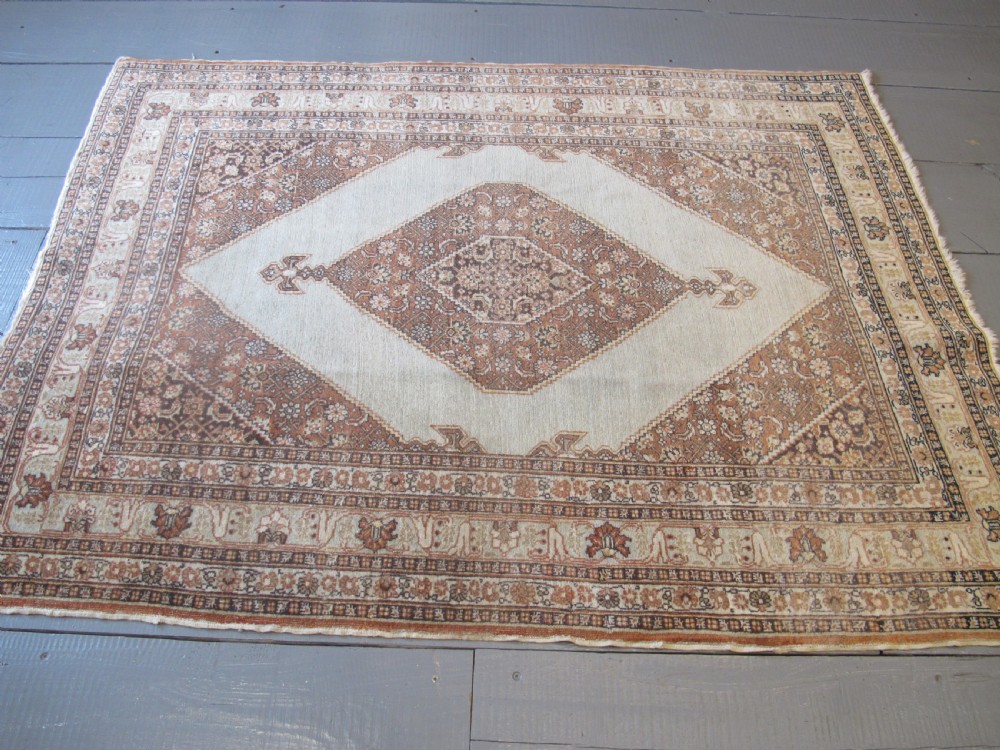 Pale Tabriz Rug, Persia, circa 1900, 1.69m x 1.24m (5'6