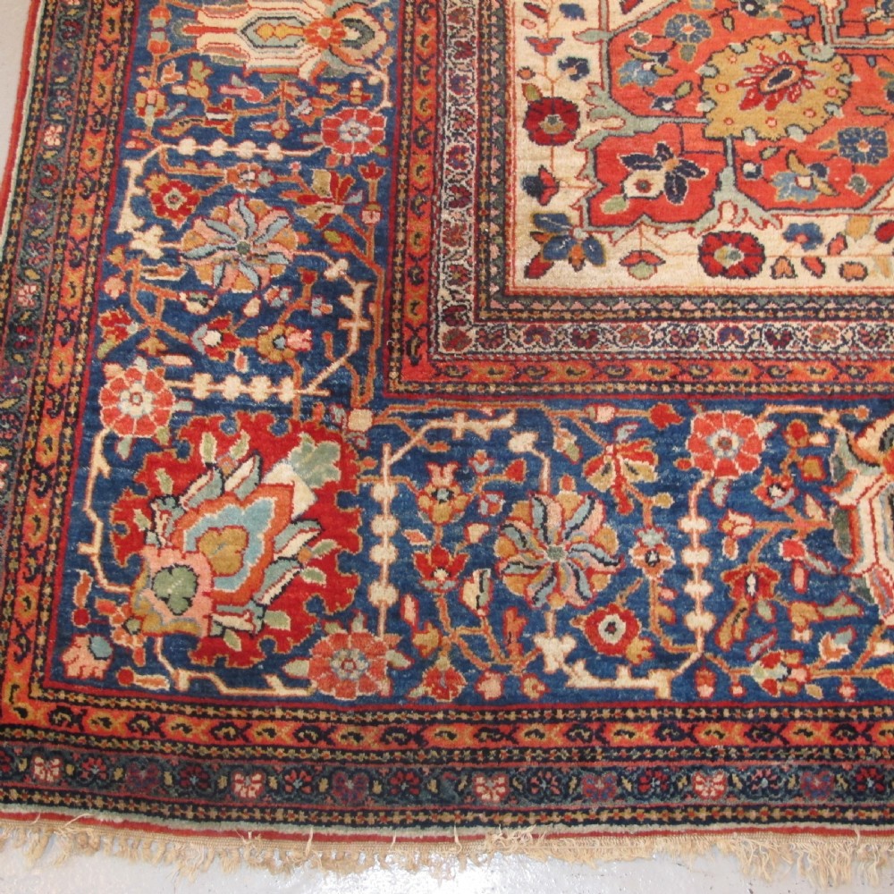 Fine Persian Carpet, 3.95m x 3.05m, late 19th century View II