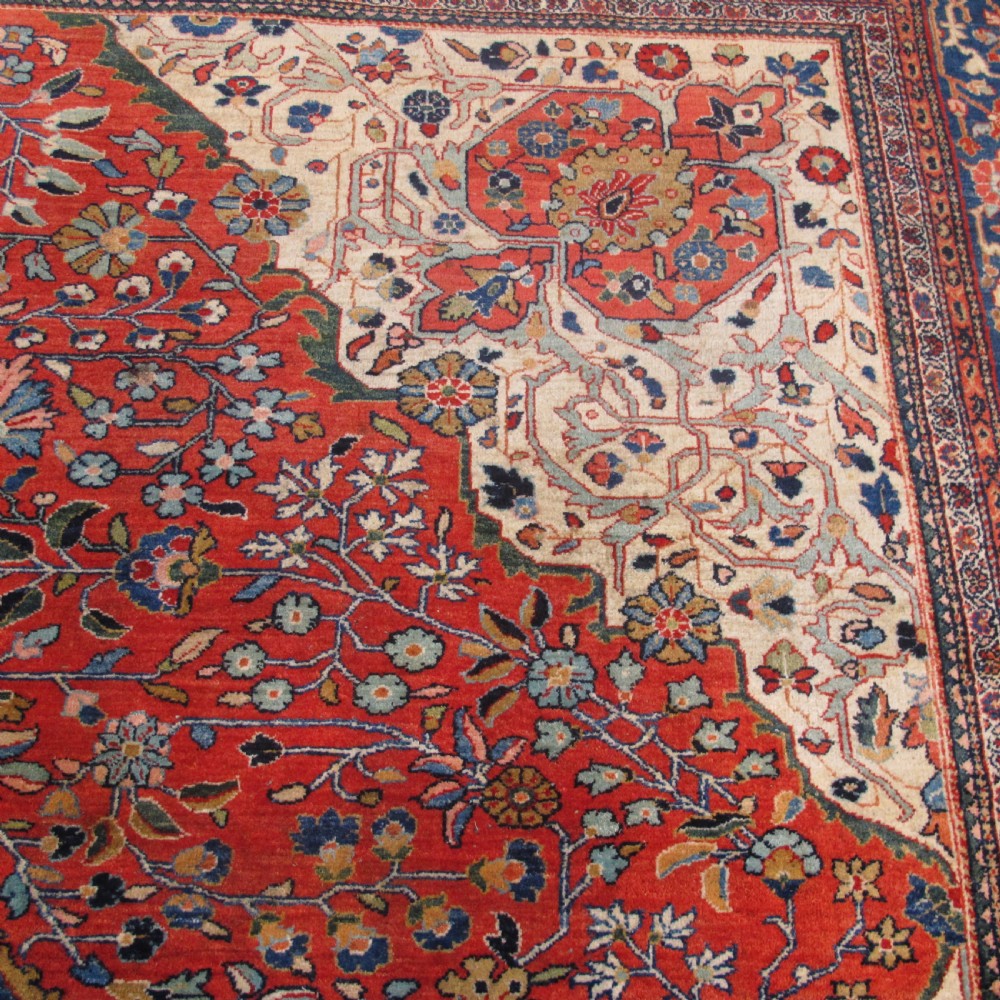 Fine Persian Carpet, 3.95m x 3.05m, late 19th century View IV