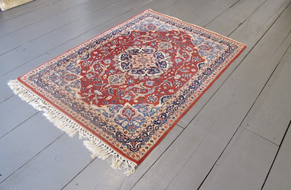 Fine Isfahan Rug, Persia, 1.48m x 1.07m
