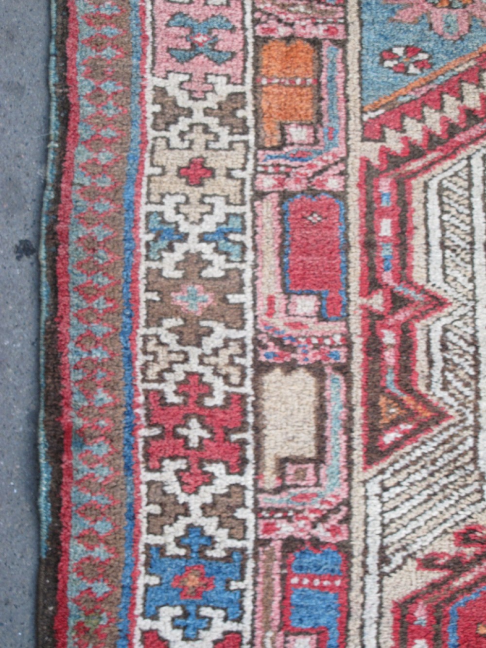 Antique Persian Corridor Runner 2.53m x 0.93m, circa 1910 View V