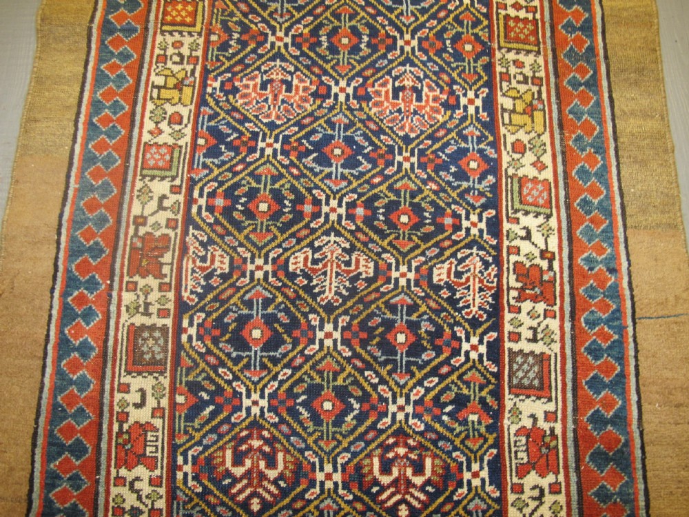 Colourful Antique North-West Persian Runner, 3.12m x 1.00m (10' 2