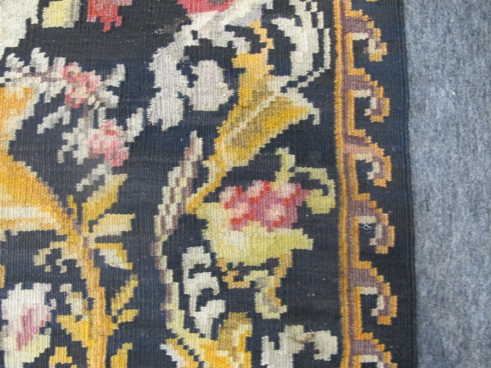 Moldovan Kilim, early 20th century 2.80m x 1.70m (9ft 2inches x 5ft 6inches) View V