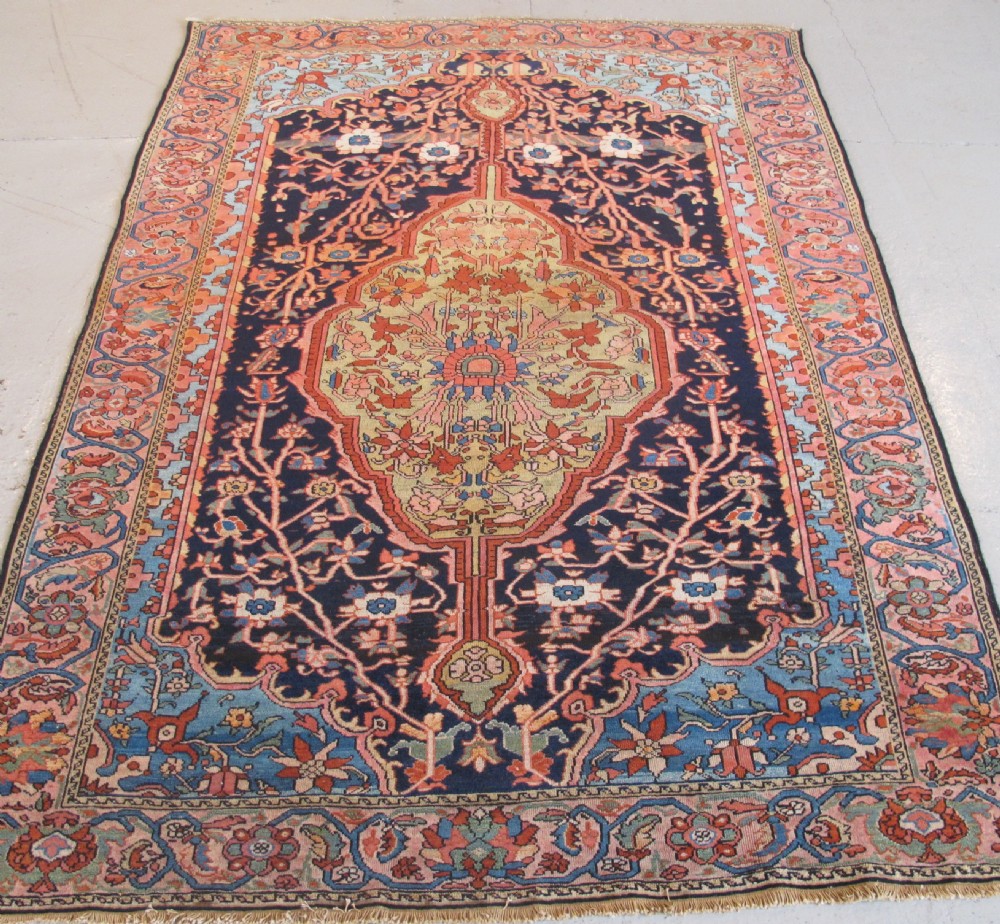Fine Melayir Rug, Persia circa 1880, 2.10m x 1.30m (6'11